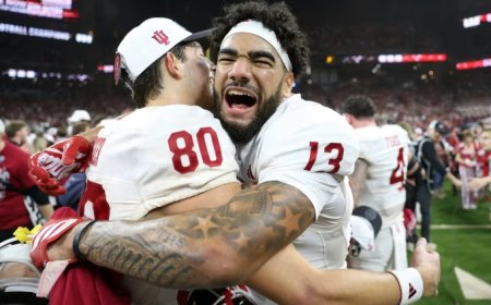 College Football Playoff field is set: Indiana, Ohio State, Georgia, Texas Tech earn first-round byes