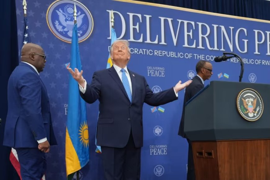 Congo fighting flares within hours of Trump’s peace deal ceremony