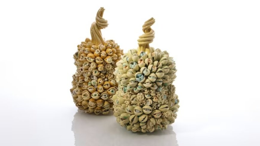 This artist handcrafts otherworldly ceramics brimming with life