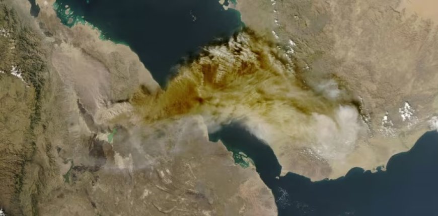 This volcano erupted for the first time in 10,000 years sending ash clouds across continents